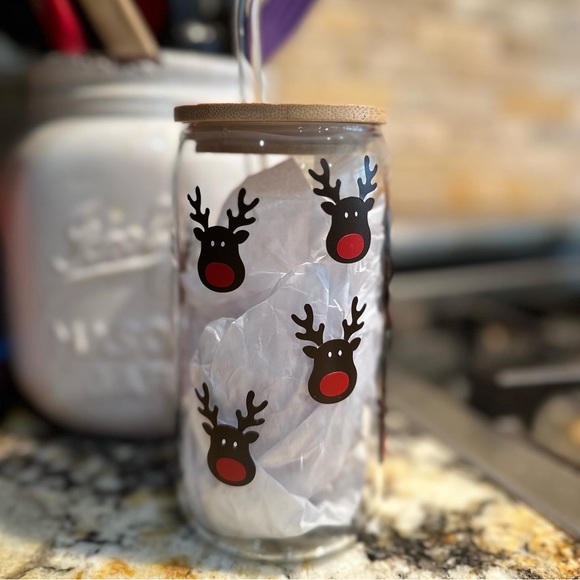 Reindeer Glass beer can - Picture 2 of 4